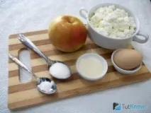 Рецепт Сирники з манкою та яблуками рецепт