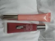 Порівняння блисків для губ Clinique та Clarins відгуки порівняння