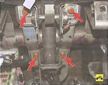 Зняття та встановлення рульової колонки Mitsubishi Lancer 9 колонки