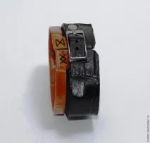Створюємо ексклюзивний «Рунічний браслет» зі шкіри крокодила – Ярмарок Майстрів створюємо