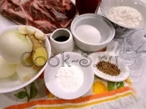 Свинина з імбиром - Покроковий рецепт з фото, Страви з м’яса покроковий