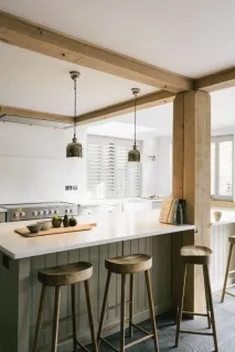 Табуретки для кухні - 75 реальних фото дизайну кухні