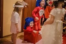 The Cat in the Hat волосся
