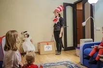 The Cat in the Hat волосся