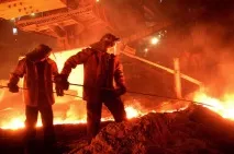 У доменному цеху ММК увійшов до ладу новий повітронагрівач доменному