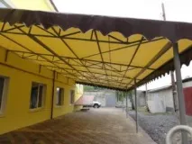 Види навісів та будівельні матеріали для них види