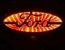 3D світлодіодна ПІДСВІТКА ЕМБЛЕМИ логотипу FORD емблеми