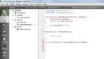 Базова програма в Qt Widgets (Qt GuiApplication) базова