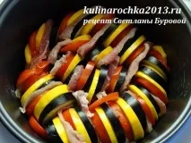 Рататуй з м’ясом у мультиварці мультиварці