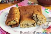 Млинці, Млинці з грибами, рецепти з фото на 31 рецепт грибами