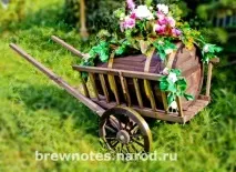 Колоди - Декоративні візки та колеса візки