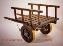 Колоди - Декоративні візки та колеса декоративні