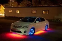 Робимо підсвічування коліс автомобіля своїми руками підсвічування