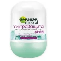 Дезодорант-антиперспірант Garnier mineral УльтраЗахист проти запаху та вологості 48 год - «Як проти