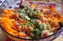 Фарширований кабачок - покроковий рецепт з фото кабачок