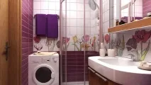 Як швидко і недорого оновити ванну кімнату і зробити її стильнішою - Дзеркало на всю стіну, недорого