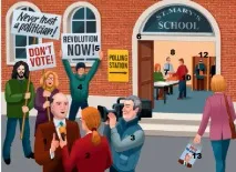 Як говорити про вибори англійською polling