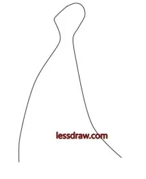 Як намалювати гарне плаття олівцем поетапно, ❤Lessdraw❤ гарне
