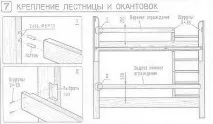 Як зробити двоярусне ліжко своїми руками особливості та етапи конструювання руками