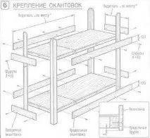 Як зробити двоярусне ліжко своїми руками особливості та етапи конструювання двоярусне