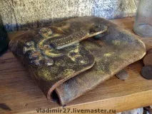 Як повернути ефект старовини на виріб зі шкіри – Ярмарок Майстрів повернути