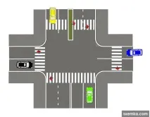 ПДР та пішоходи на пішохідному переході (ПП) руху