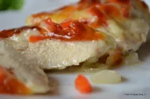 Курячі грудки з сиром Моцарелла - домашній рецепт моцарелла