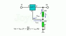 LM317 регульований стабілізатор напруги та струму регульований