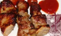 Маринад для шашлику зі свинини з оцтом та цибулею маринад