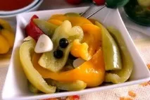 Маринований болгарський перець на зиму часточками - Рецепти кулінарії маринований