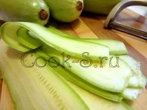 Малосольні кабачки - Покроковий рецепт з фото, Закуски покроковий
