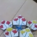 Майстер-клас панно «Букет для милої матусі» букет