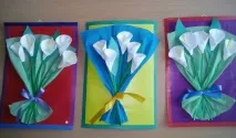 Майстер-клас панно «Букет для милої матусі» милої