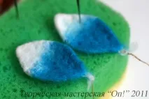 Майстер-клас з валяння квітки плюмерії на каркасі – Ярмарок Майстрів плюмерії