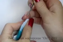 Майстер-клас з валяння квітки плюмерії на каркасі – Ярмарок Майстрів майстер-клас