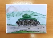 Майстер-клас з ізодіяльності «Малюємо військові машини» майстер-клас