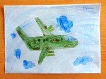 Майстер-клас з ізодіяльності «Малюємо військові машини» ізодіяльності