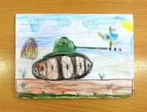 Майстер-клас з ізодіяльності «Малюємо військові машини» майстер-клас