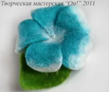 Майстер-клас з валяння квітки плюмерії на каркасі – Ярмарок Майстрів плюмерії