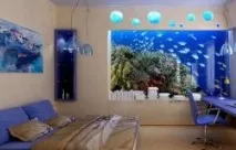 Незвичайні деталі інтер’єру фонтан, акваріум або водоспад інтер