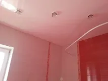 Натяжні стелі в вбиральні в компанії «Зевс-Стеля» вбиральні