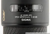 Огляд Sigma AF Zoom APO 70-210 мм 1 2 Sigma