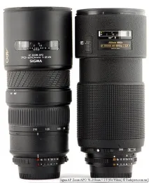 Огляд Sigma AF Zoom APO 70-210 мм 1 2 70-210