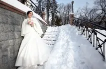 Особливості зимового весілля весілля