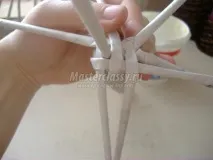 Вироби з газетних трубочок вироби