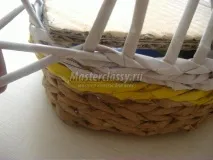 Вироби з газетних трубочок Тепер