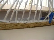 Вироби з газетних трубочок газетних