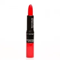 Помада-блиск MAC 2 in 1 Maximum Pro Vitamin Lipstick and Waterproof Lipgloss - «Крас(н)ота lipstick