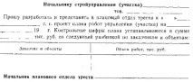 ПОРЯДОК РОЗРОБКИ МІСЯЧНИХ ПЛАНІВ У БУДІВЕЛЬНО-МОНТАЖНОМУ ТРЕСТІ місячних