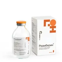 Розчин для інфузій Реамберін 1,5% (ПОЛІСАН) ммоль